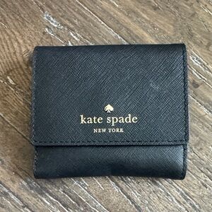 Kate Spade Black Leather Wallet